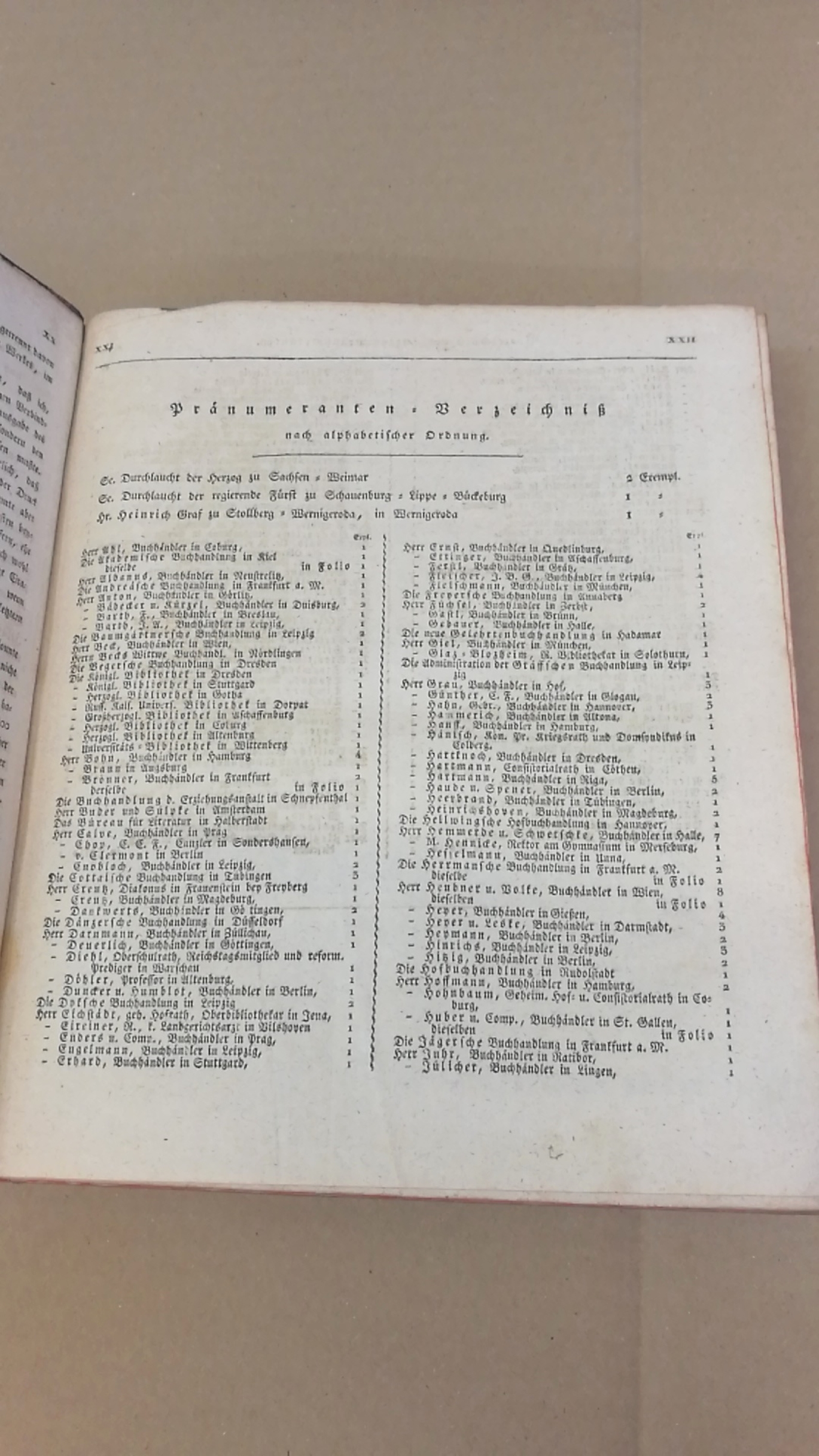 Wilhelm Heinsius: Allgemeines Bücher-Lexikon oder vollständiges Alphabetisches Verzeichniß der von 1700 bis zu Ende 1810 erschienenen Bücher, welche in Deutschland und in den durch Sprache und Literatur damit verwandten Ländern gedruckt worden sind. Band 