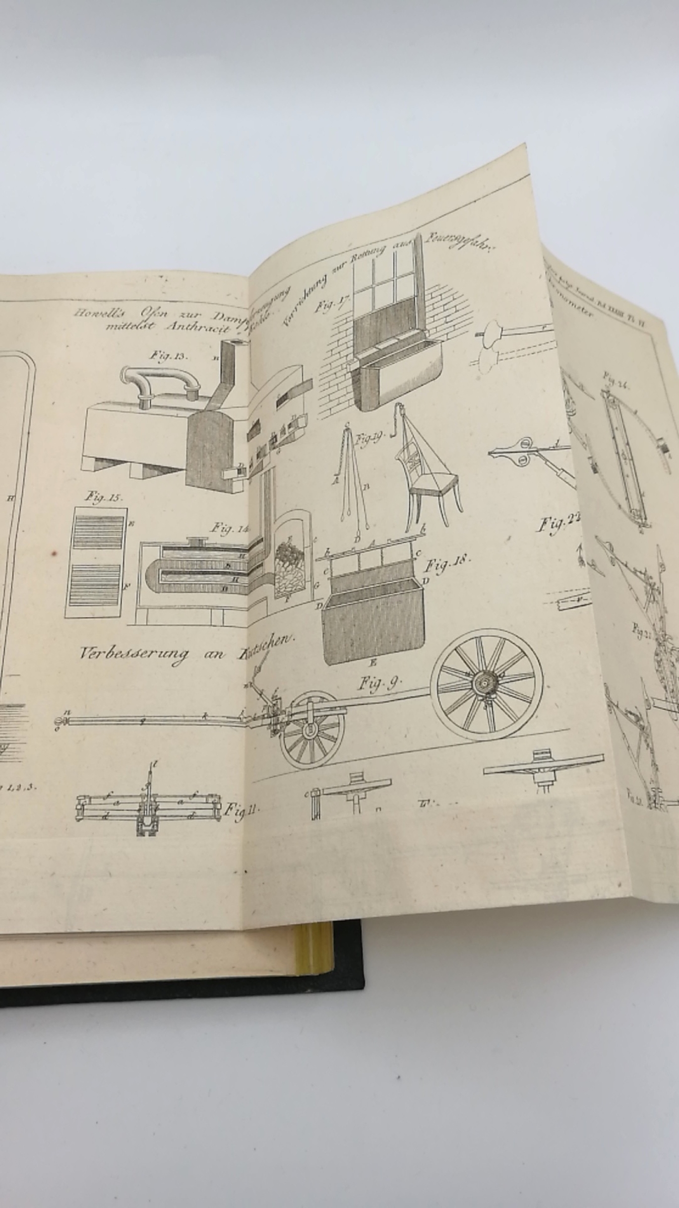 Dingler, Johann Gottfried (Hrgs.): Polytechnisches Journal. Band XXXIII [33.] Heft 1-6 (=vollst. Jahrgang) Eine Zeitschrift