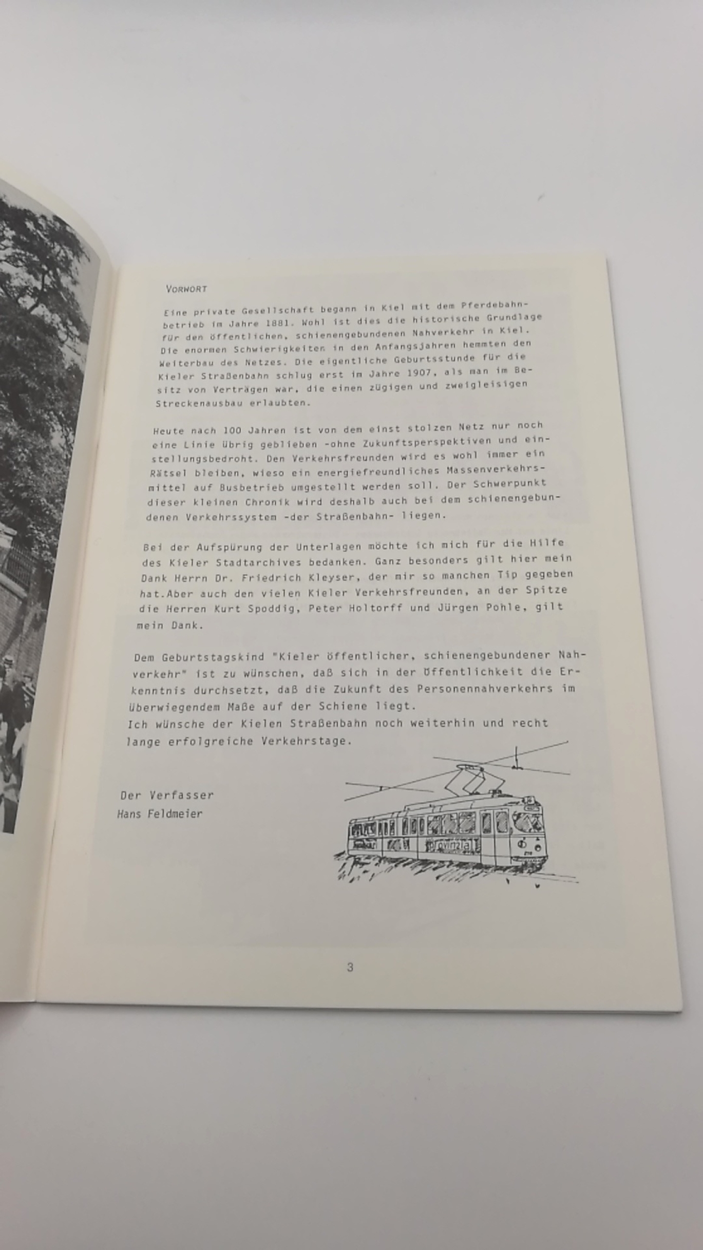 Interessengemeinschaft Schienenverkehr Kiel e.V. (Hrgs.): 100 Jahre Nahverkehr in Kiel 