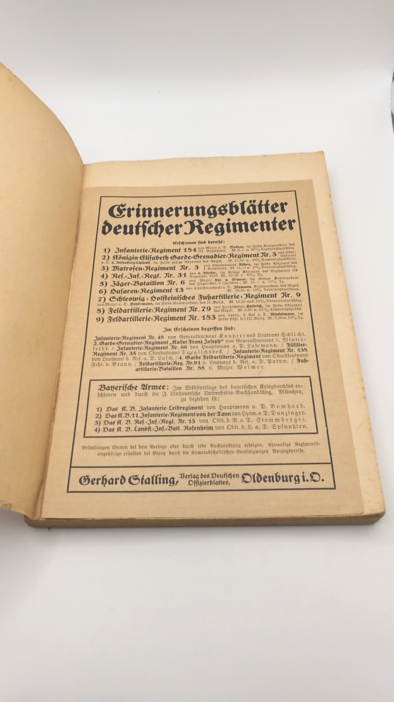 Von Förster, : Das Reserve-Infanterie-Regiment Nr. 31. Erinnerungsblätter deutscher Regimenter. Auszüge aus den amtlichen Kriegstagebüchern