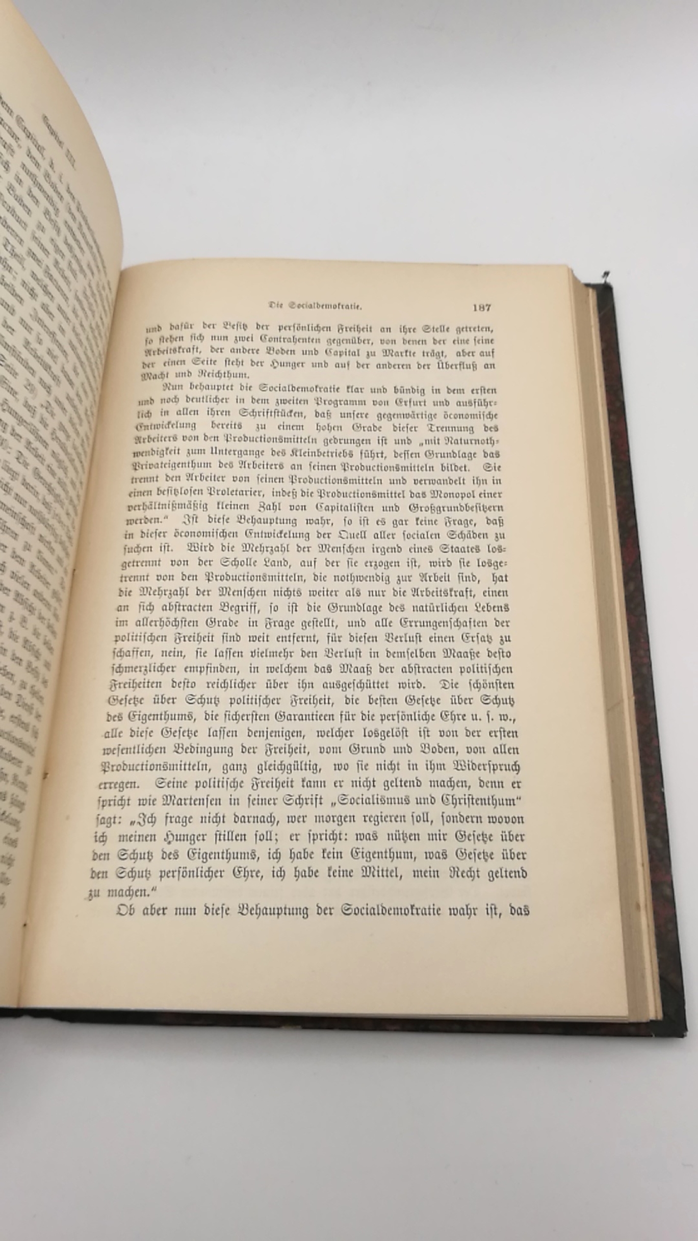 Schall, Eduard: Die Socialdemokratie in ihren Wahrheiten und Irrthümern und die Stellung der protestantischen Kirche zur socialen Frage