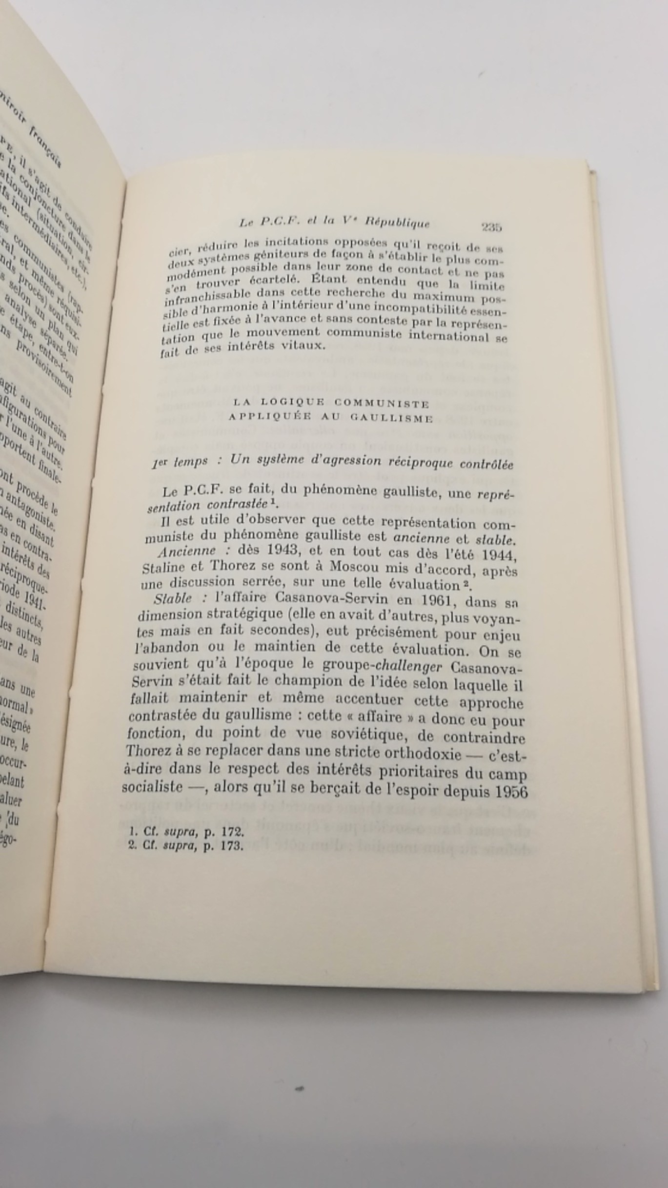 Kriegel, Annie: Communismes au miroir francais Temps, cultures et societes en France devant l communisme Bibliotheque des Histoires