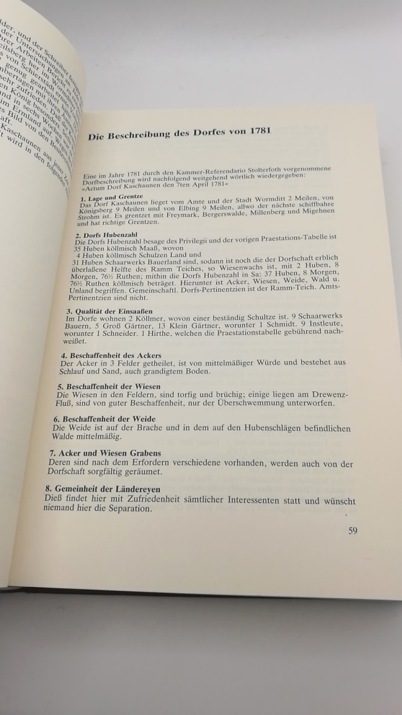 Hanke /Schacht, Horst / Heinz: Kaschaunen Kreis Braunsberg Ostpreußen. Ein Dorf im Ermland.