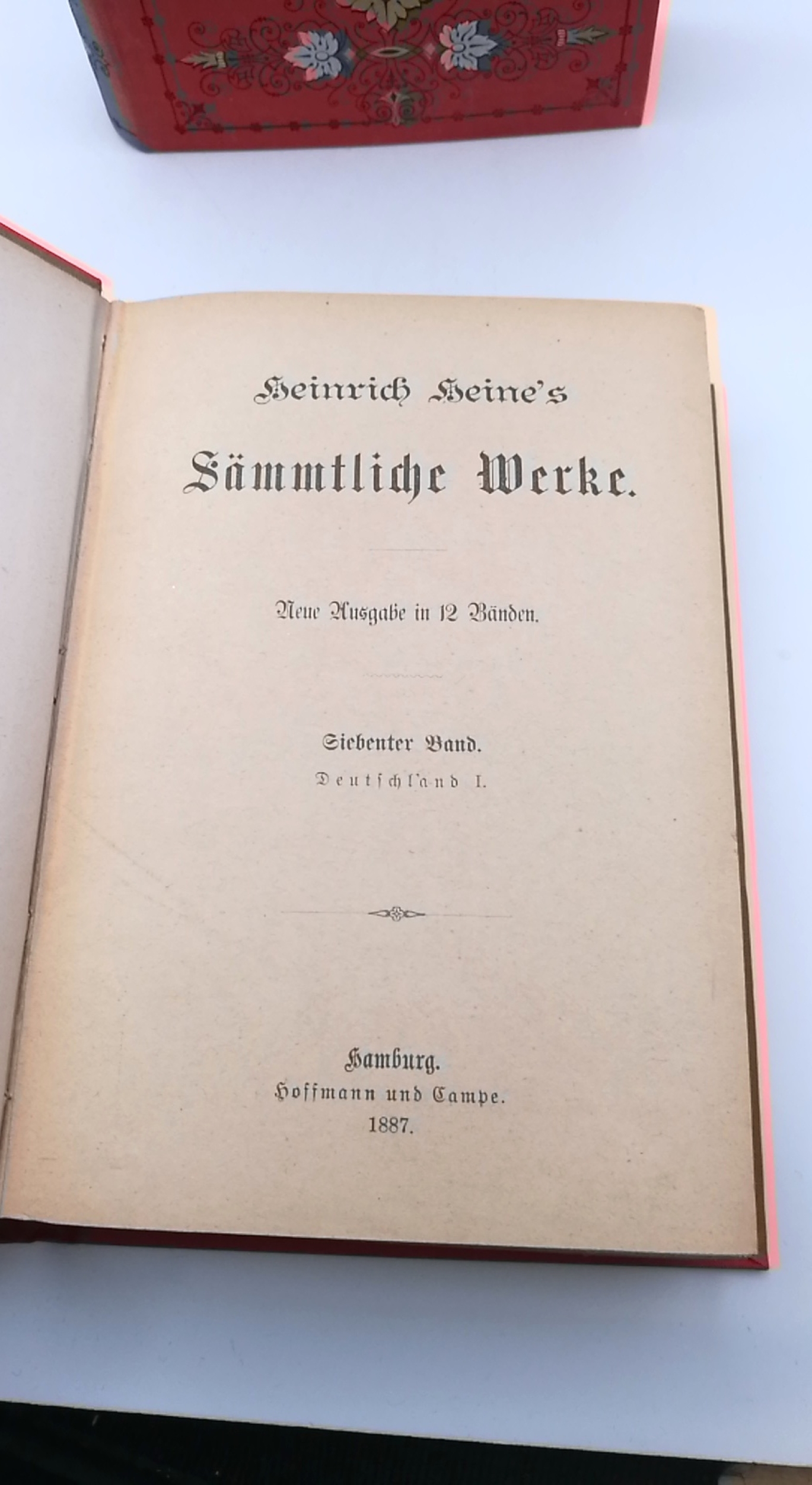 Karpeles, G. ((Hrsg.): Heinrich Heine's Sämmtliche Werke. (=vollst.) Ausgabe in 12 Bänden (in 4 Büchern)