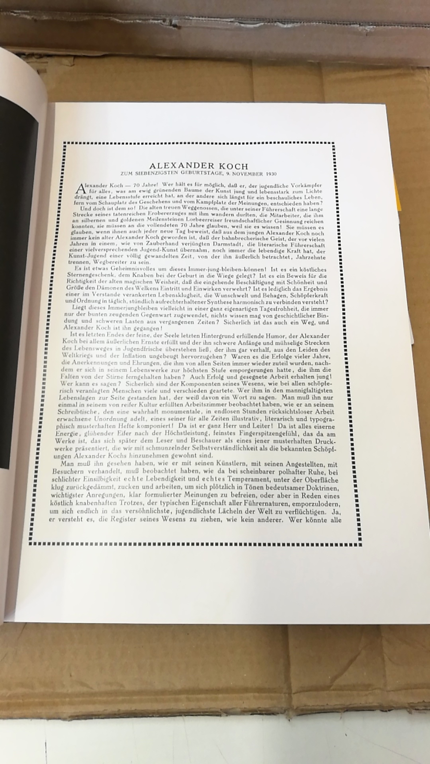 Koch, Alexander (Hrgs.): Deutsche Kunst und Dekoration. Band 67 u. 68 (=2 Bände in 1 Buch) Illustrierter Monatshefte für moderne Malerei, Plastik, Architektur, Wohnungskunst und künstlerische Frauenarbeiten