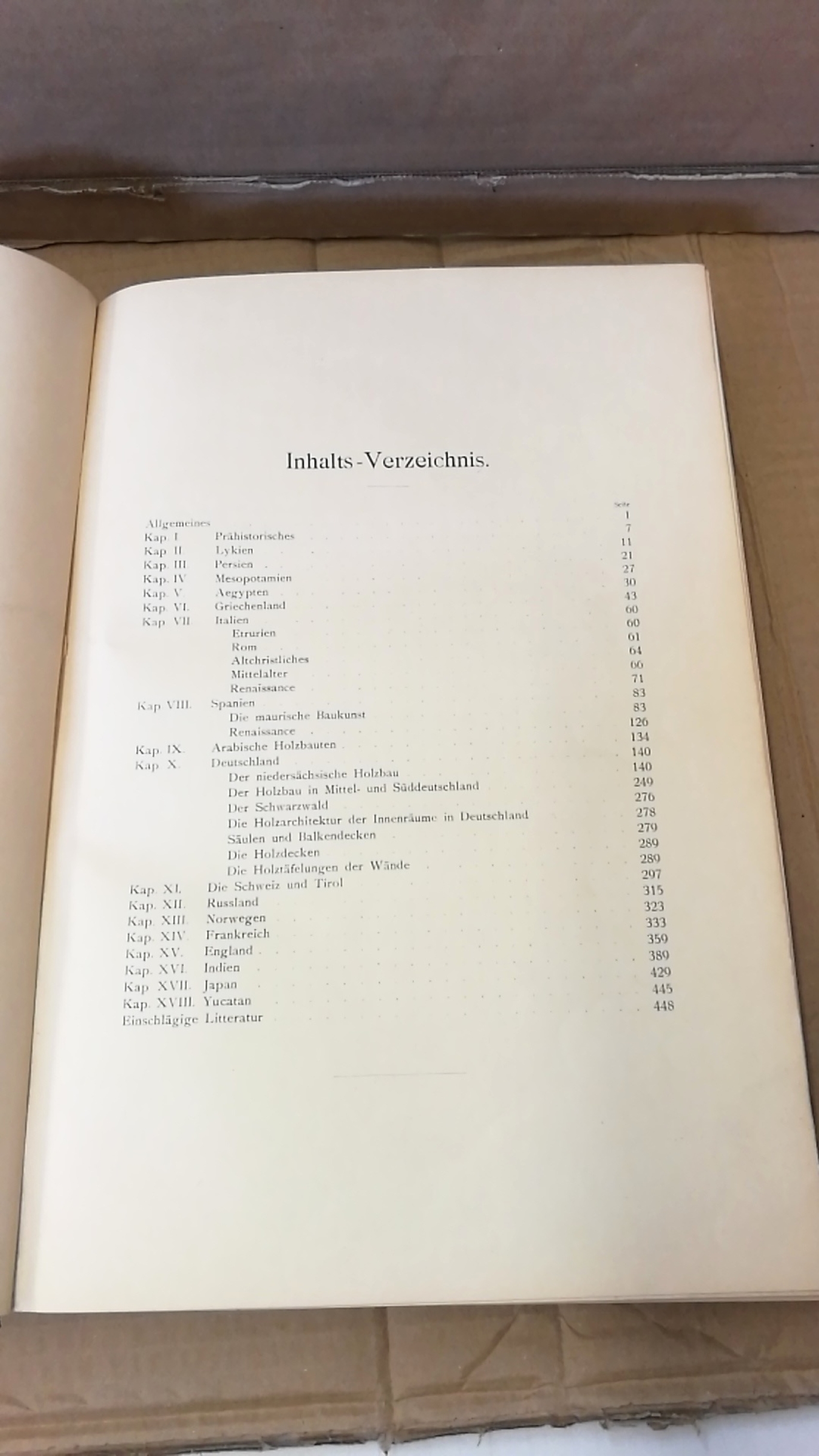 Uhde, Constantin (Hrgs.): Der Holzbau. (= Band 2 = 1 v. 4 Bände) Seine künstlerische und geschichtlich-geographische Entwicklung, sowie sein Einfluss auf die Steinarchitektur