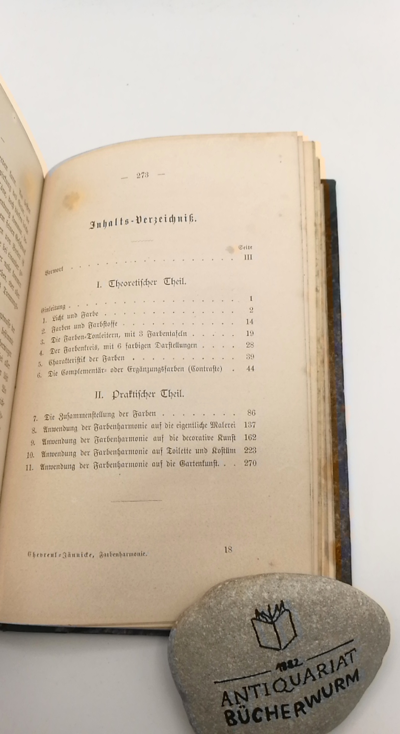 Jännicke, F. (Hrsg.): Die Farbenharmonie mit besonderer Rücksicht auf den gleichzeitigen Contrast in ihrer Anwendung in der Malerei, in der decorativen Kunst, bei der Ausschmückung der Wohnräume, sowie in Kostüm & Toilette.