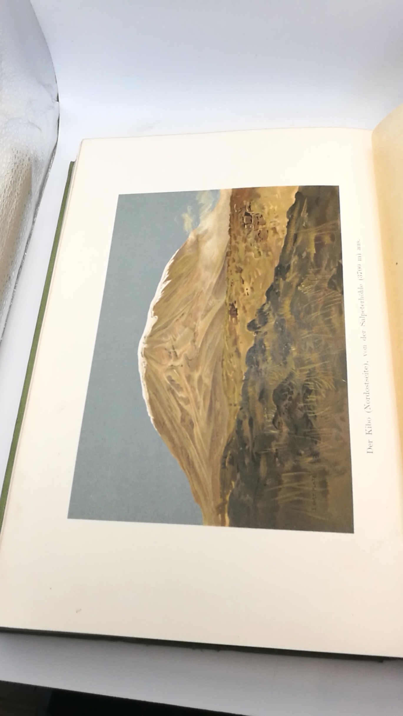 Hans Meyer: Der Kilimandjaro. Reisen und Studien. Mit 4 Tafeln in Farbendruck, 16 Tafeln in Lichtdruck, 20 in Buchdruck, 2 Farbigen Originalkarten und 103 Textbildern [coll.]