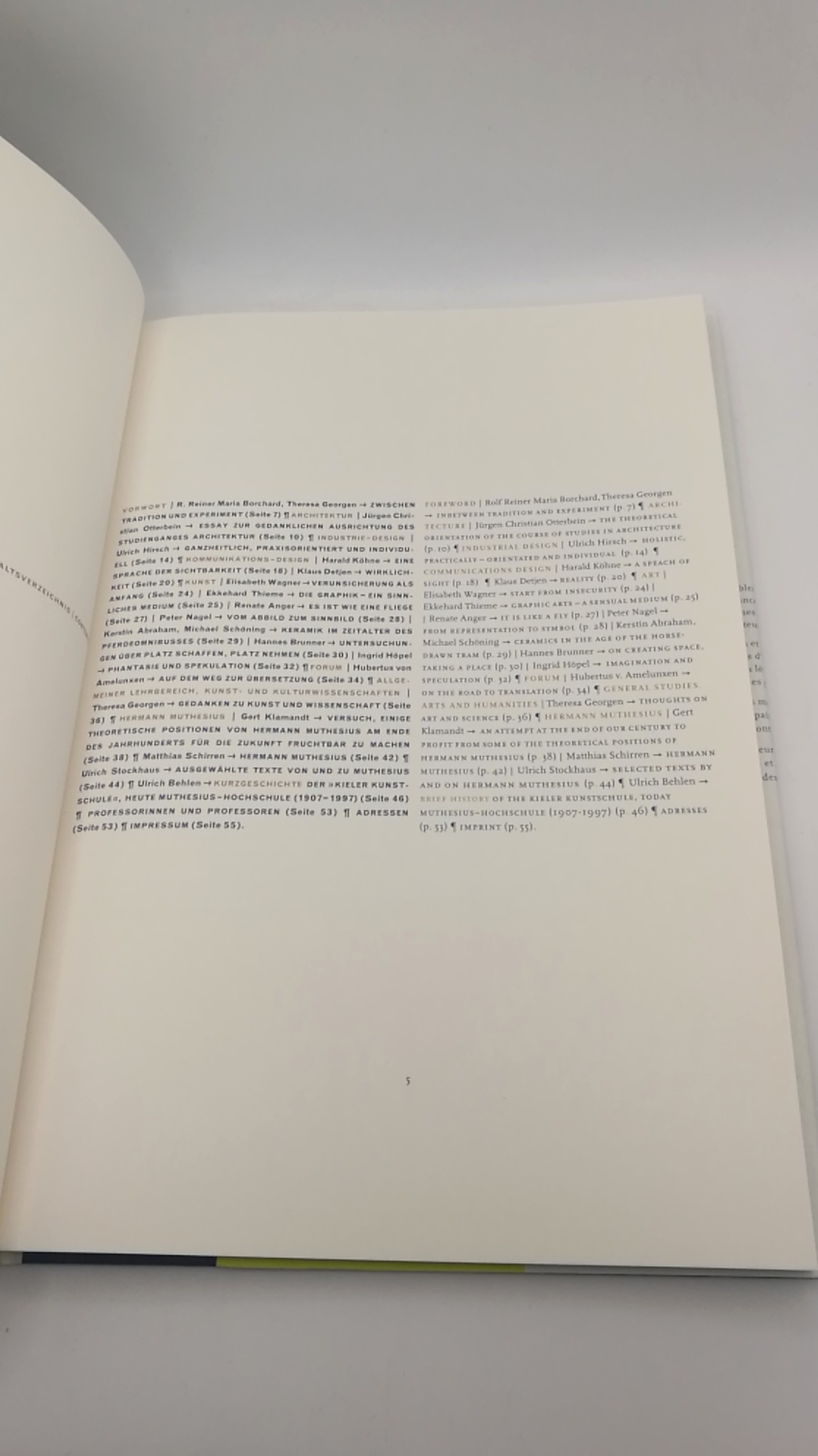 Muthesius-Hochschule Kiel (Hrgs.): Sichtraum - Visual Space Architektur, Design, Kunst Muthesius-Hochschule Kiel 1907-1997