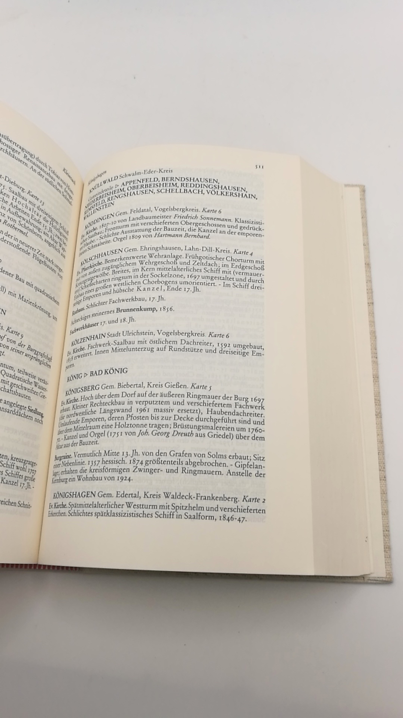 Dehio, Georg: Handbuch der Deutschen Kunstdenkmäler-Hessen bearbeitet von Magnus Backes