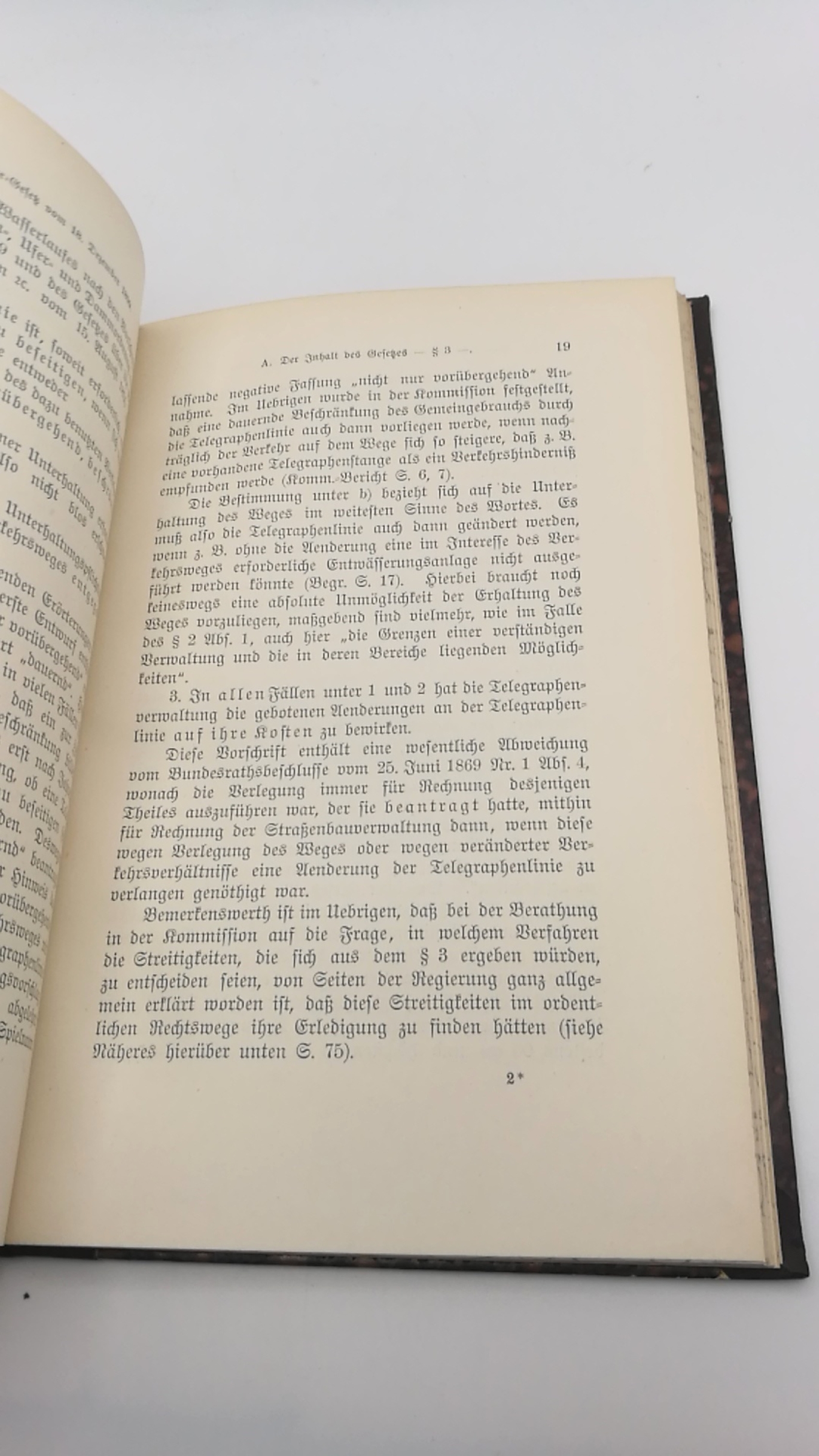 Schelcher, Dr. Walter: Das Telegraphenwege-Gesetz vom 18. Dezember 1899