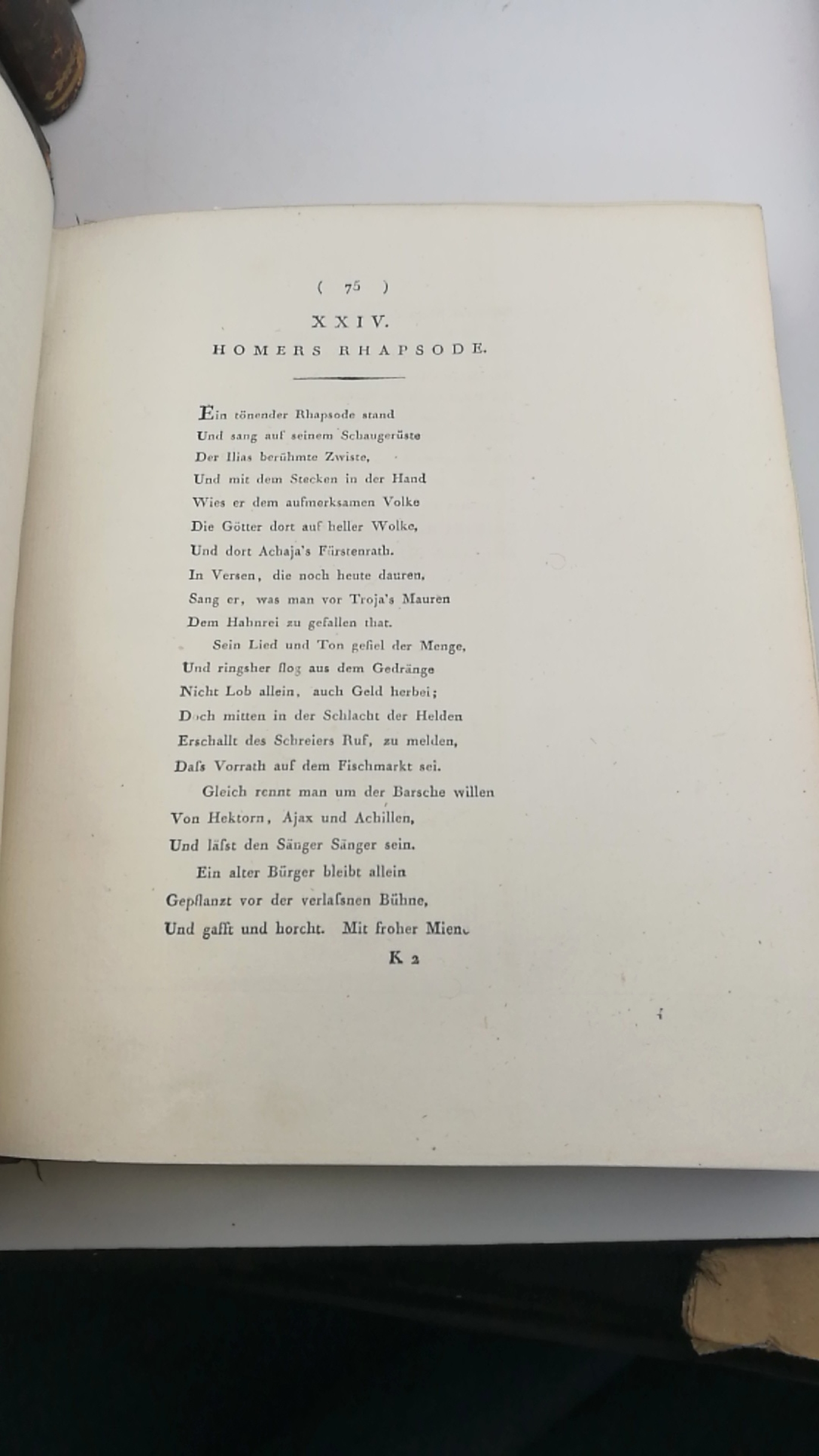 Nicolay, Ludwig Heinrich von: Vermischte Gedichte und prosaische Schriften. Erster  [1.] bis Achter [8.] Theil. 8 Teile in 4 Büchern (=vollst.) Nebst: Das Landgut Monrepos in Finnland, 1804 nebst einem Grundriss