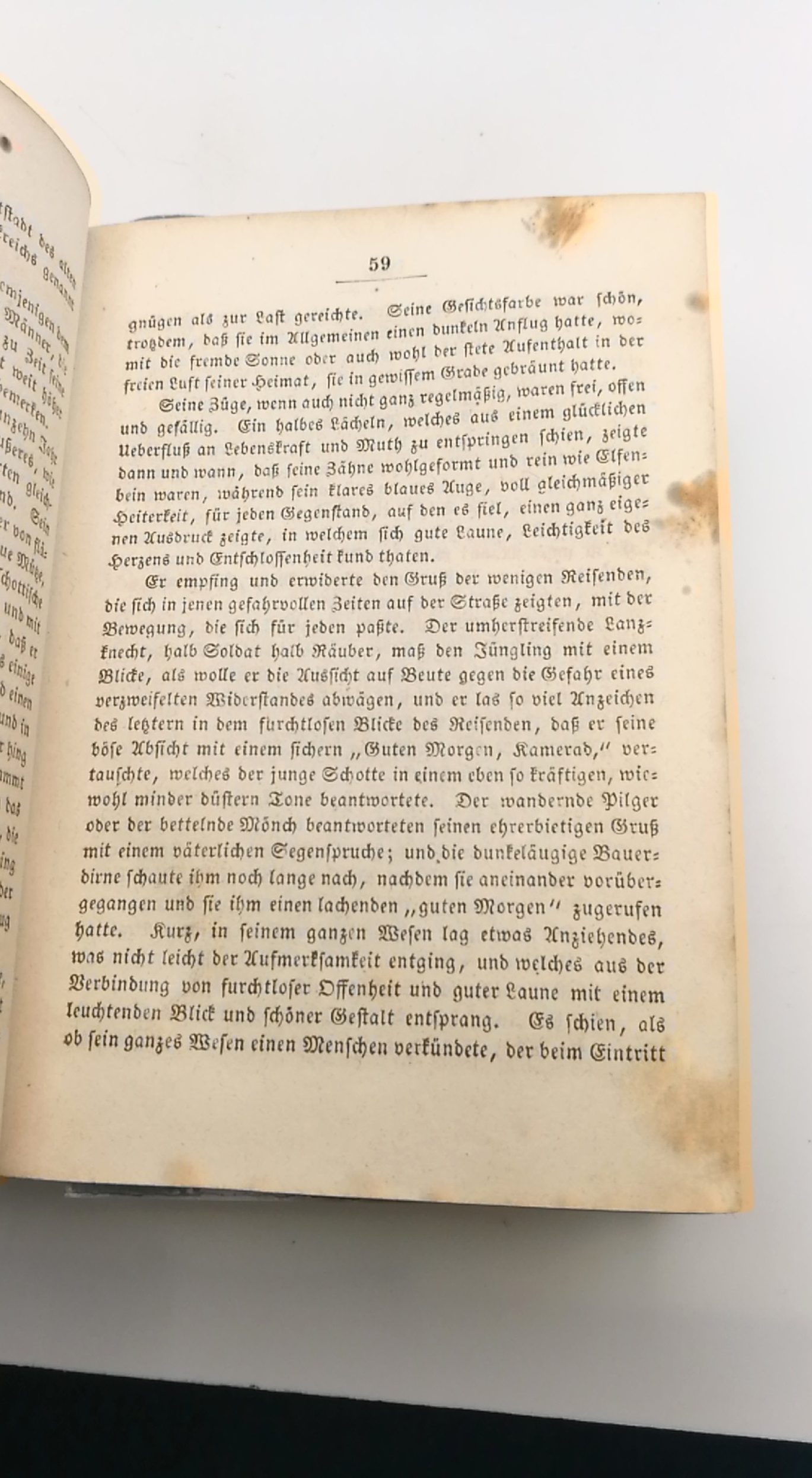 Scott, Walter: Quentin Durward. 3 Teile in 1 Buch (=vollst.) Ein historischer Roman. Neu übersetzt von Oelckers