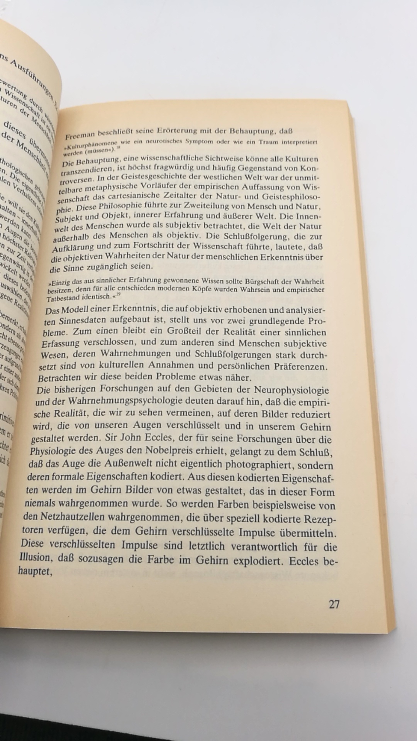 Duerr, Hans Peter (Hrgs.): Der Wissenschaftler und das Irrationale. (=2 Bände = vollst.= Beiträger aus Ethnologie und Anthropologie 1 u. 2. Taschenbücher Syndikat / EVA 56 / 57.