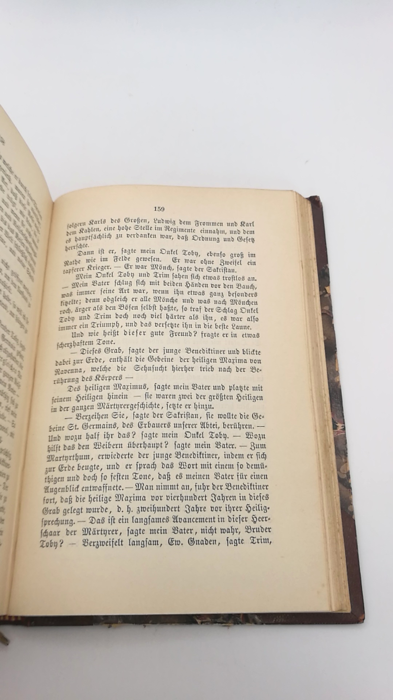 Gelbcke, F. A.: Sterne's Tristram Shandy. 2 Teile in 1 Band Tristam Shandy's Leben und Meinungen. Aus dem Englischen übersetzt von F. A. Gelbcke.