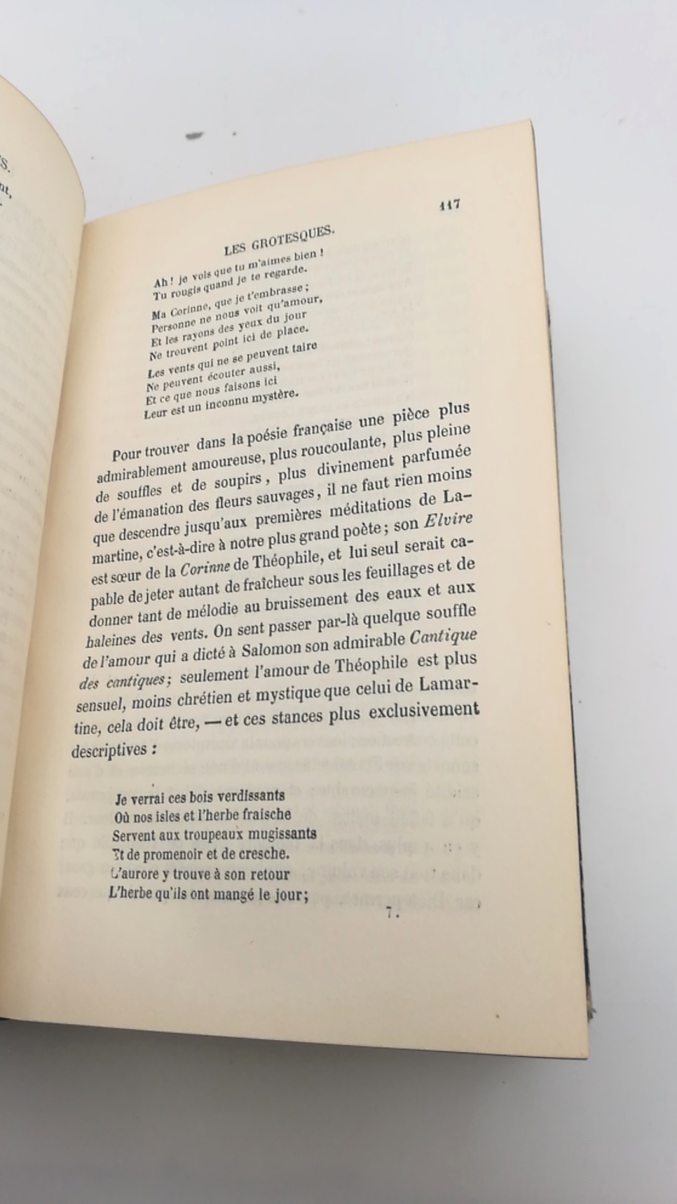 Gautier, Théophile: Les Grotesques. / L'art moder (=2 Bände in 1 Band) 