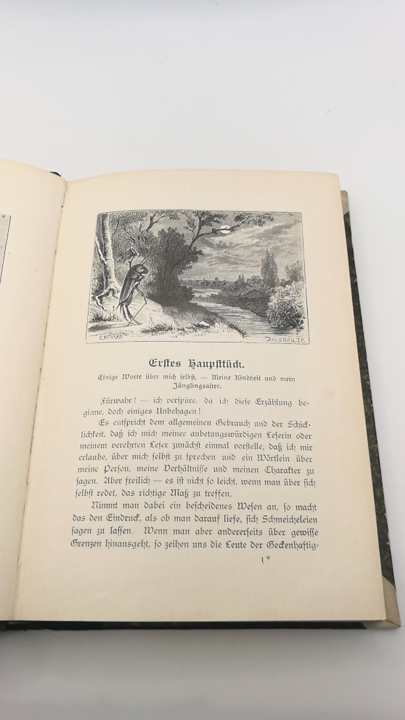 Candéze, Ernest: Herr Grillens Thaten und Fahrten zu Wasser und zu Land.