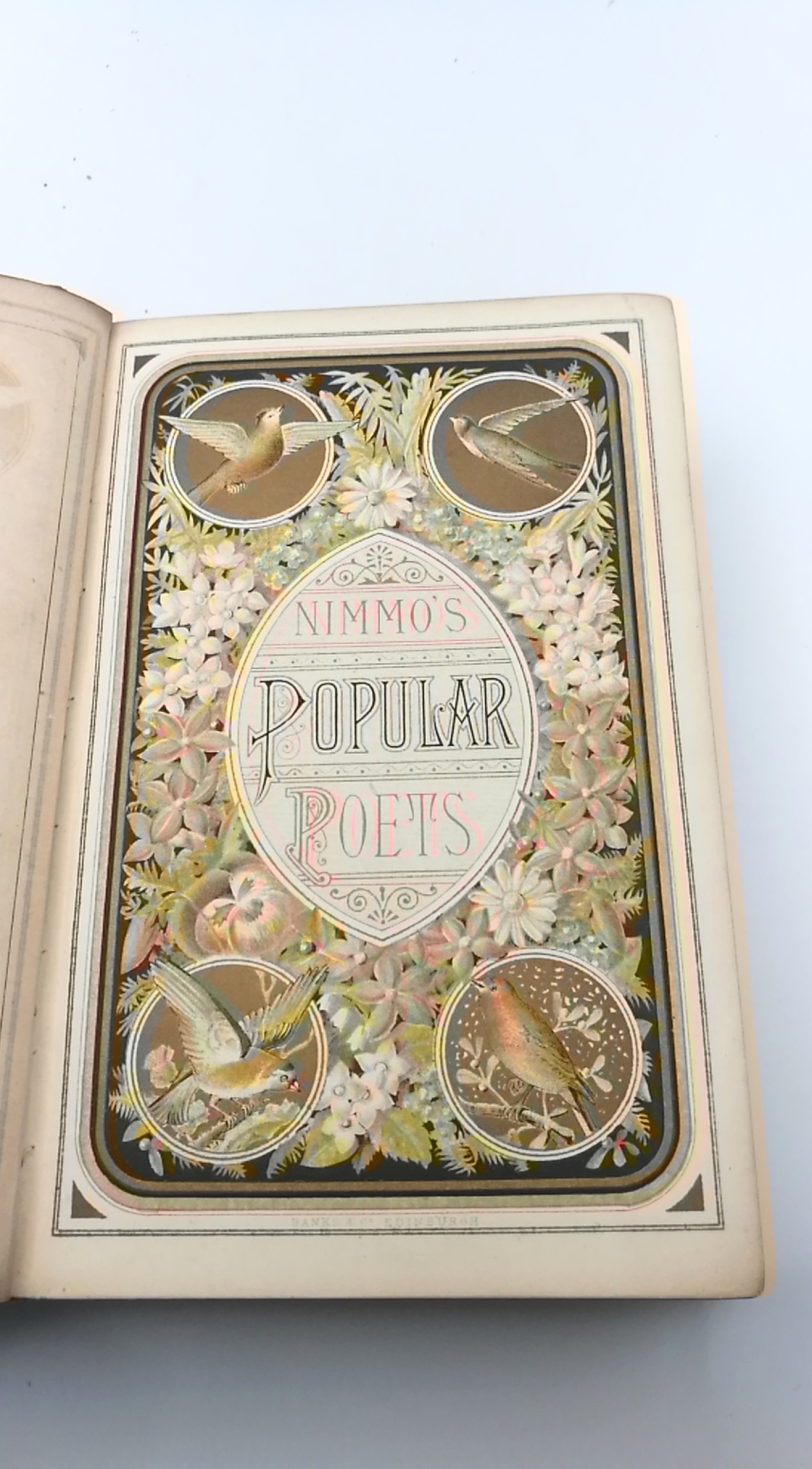 Wadsworth Longfellow, Henry: The poetical works of Henry Wadsworth Longfellow Nimmo's popular poets.