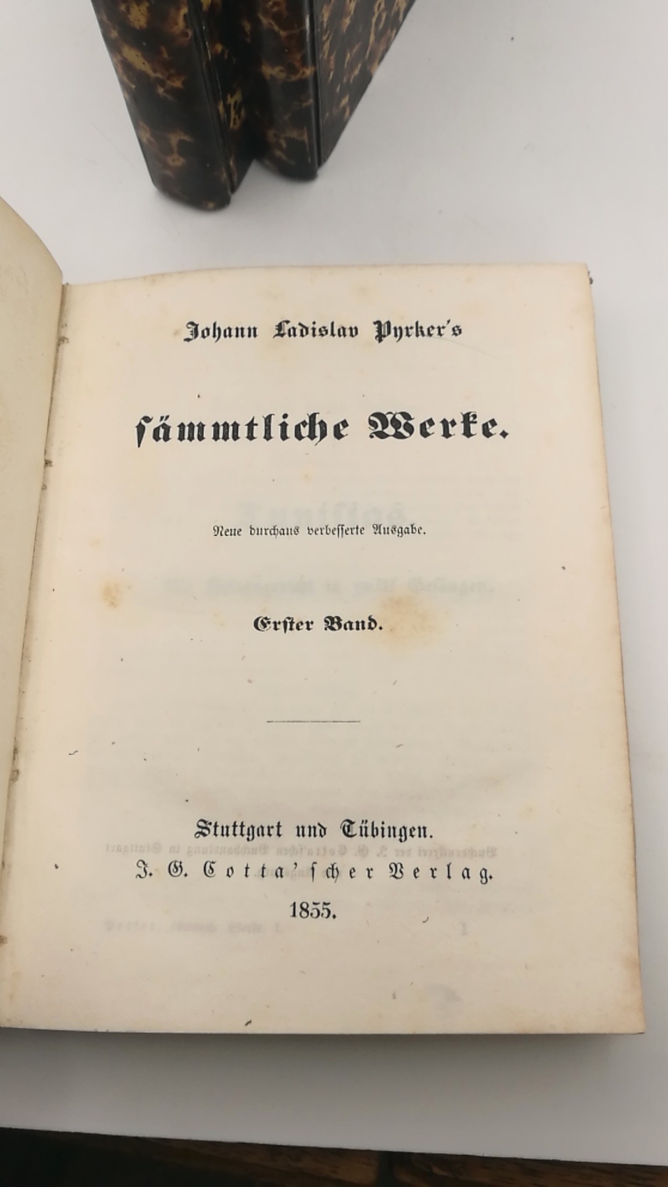 Pyrker, Johann Ladislaus: Johann Ladislaus Pyrker's sämmtliche Werke. Erster [1.] bis Dritter [3.] Band