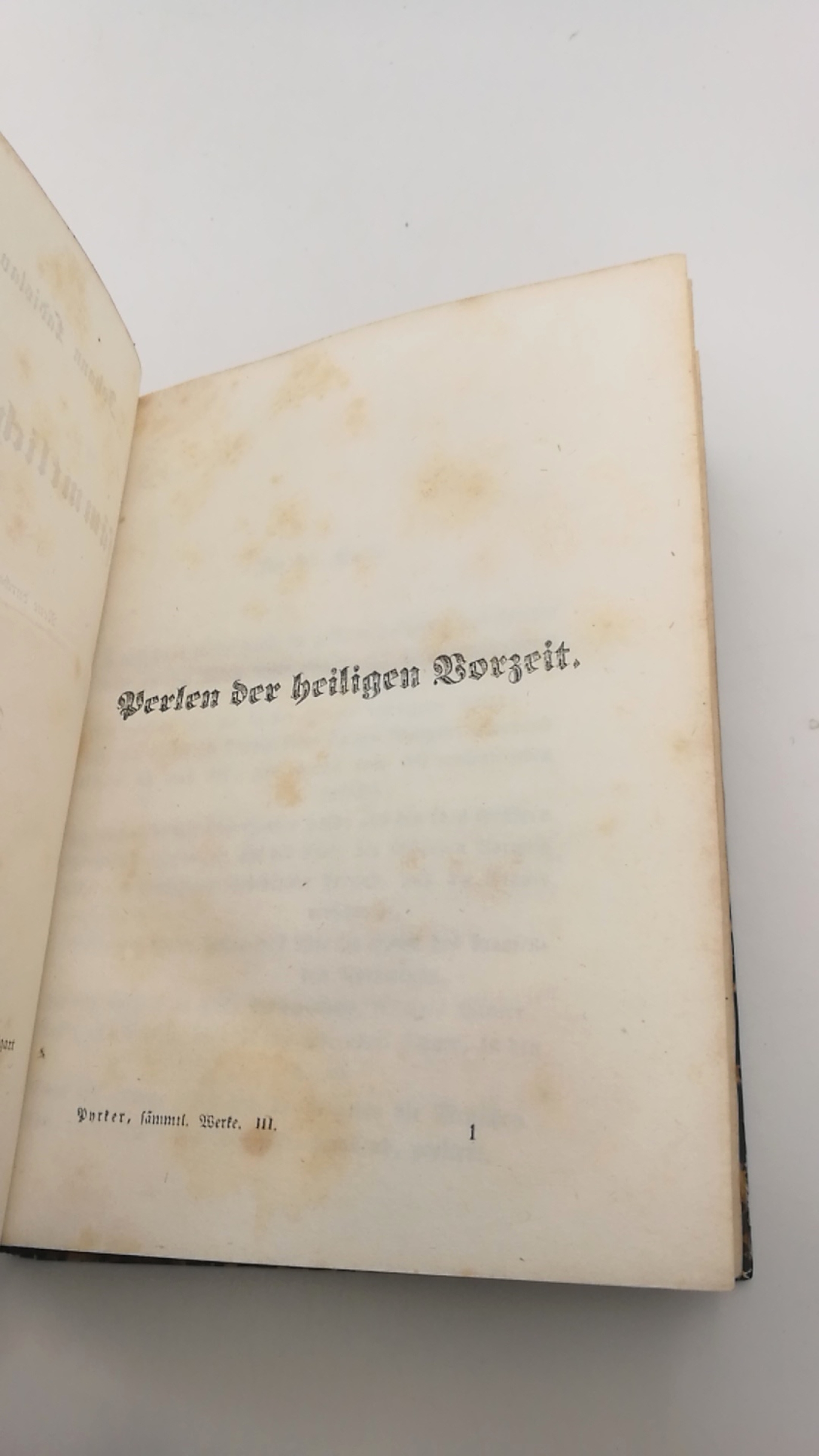 Pyrker, Johann Ladislaus: Johann Ladislaus Pyrker's sämmtliche Werke. Erster [1.] bis Dritter [3.] Band