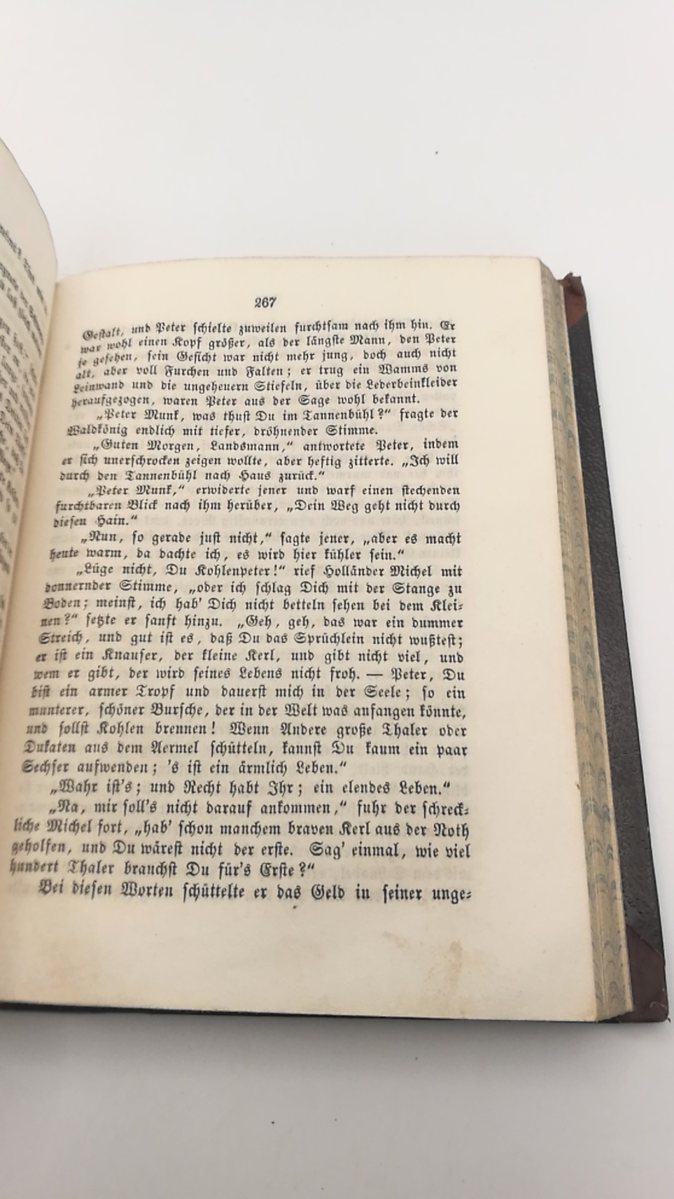 Schwab, Gustav (Hrgs.): Märchen für Söhne und Töchter gebildeter Stände / Skizzen Wilhelm Hauff's sämmtliche Werke. Vierter [4.] Band mit des Dichters Leben