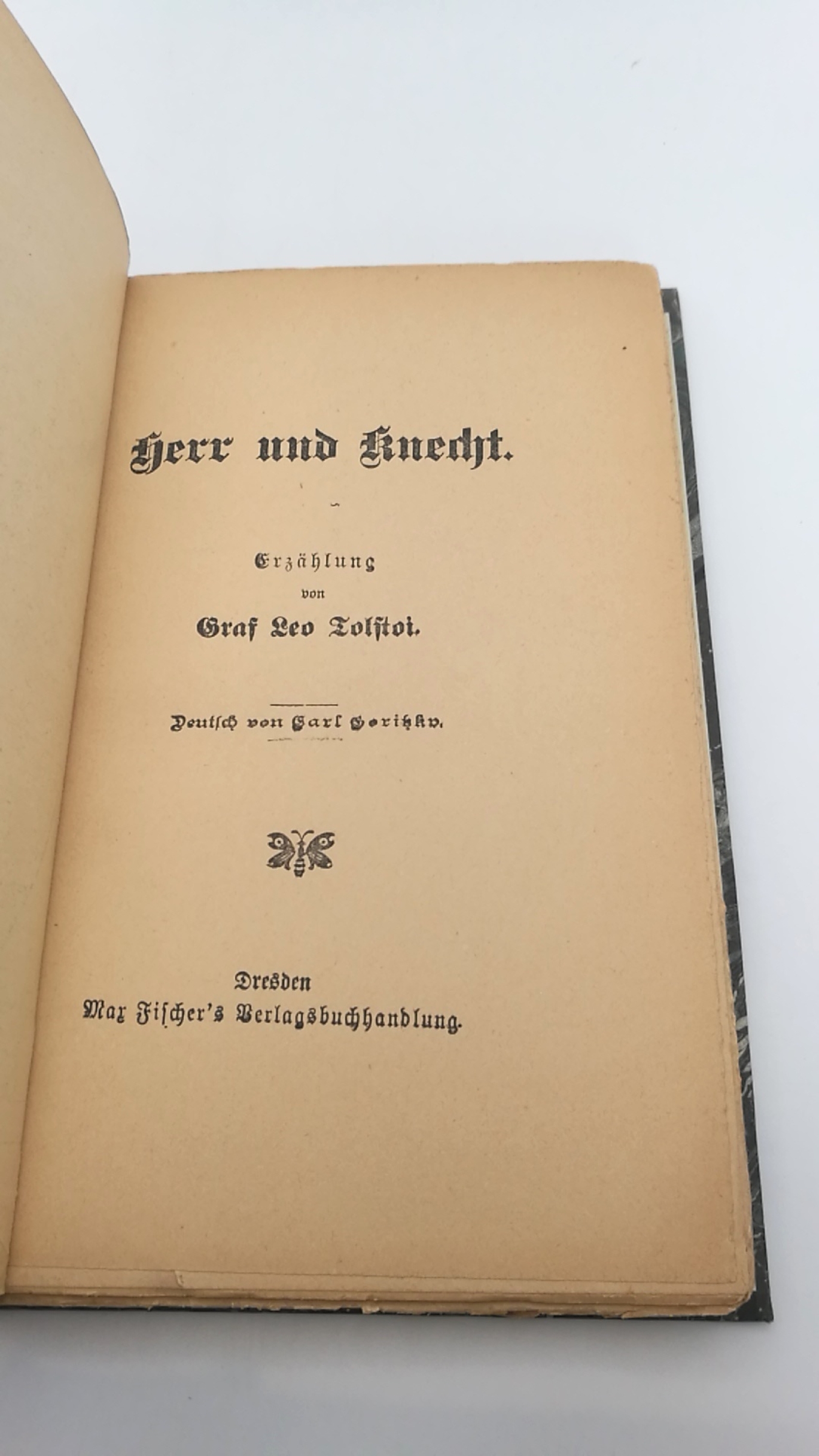 Tolstoi, Graf Leo: Herr und Knecht / Ilaß Erzählung