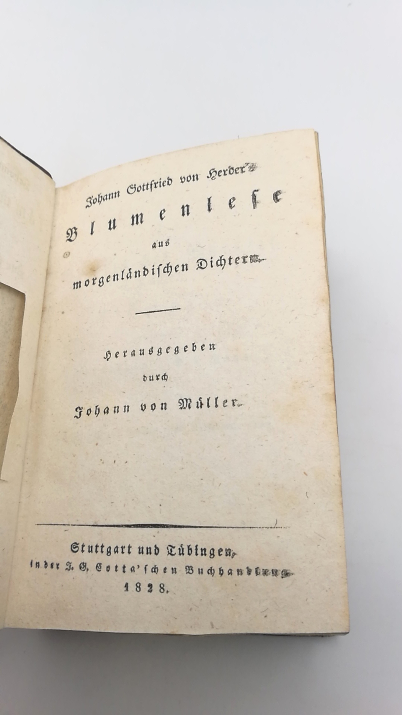 Heyne / Mueller (Hrgs.): Johann Gottfried Herder's saemmtliche Werke. Zur schoenen Literatur und Kunst. Band 9 und 10 (= 2 Bde in 1 Buch)