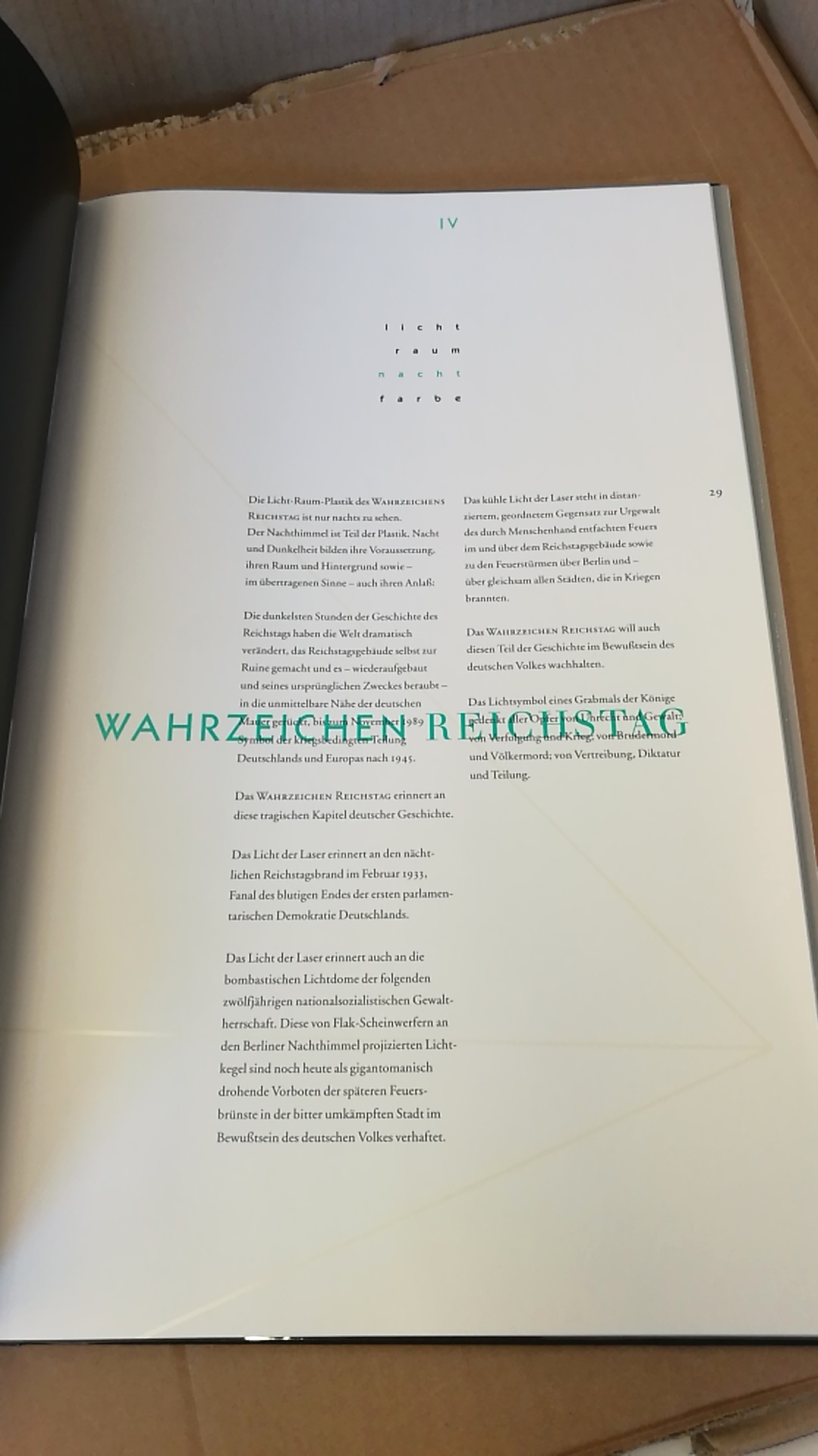 Fischer, Wolfgang Heinrich: Wahrzeichen Reichstag. Dem Deutschen Volke