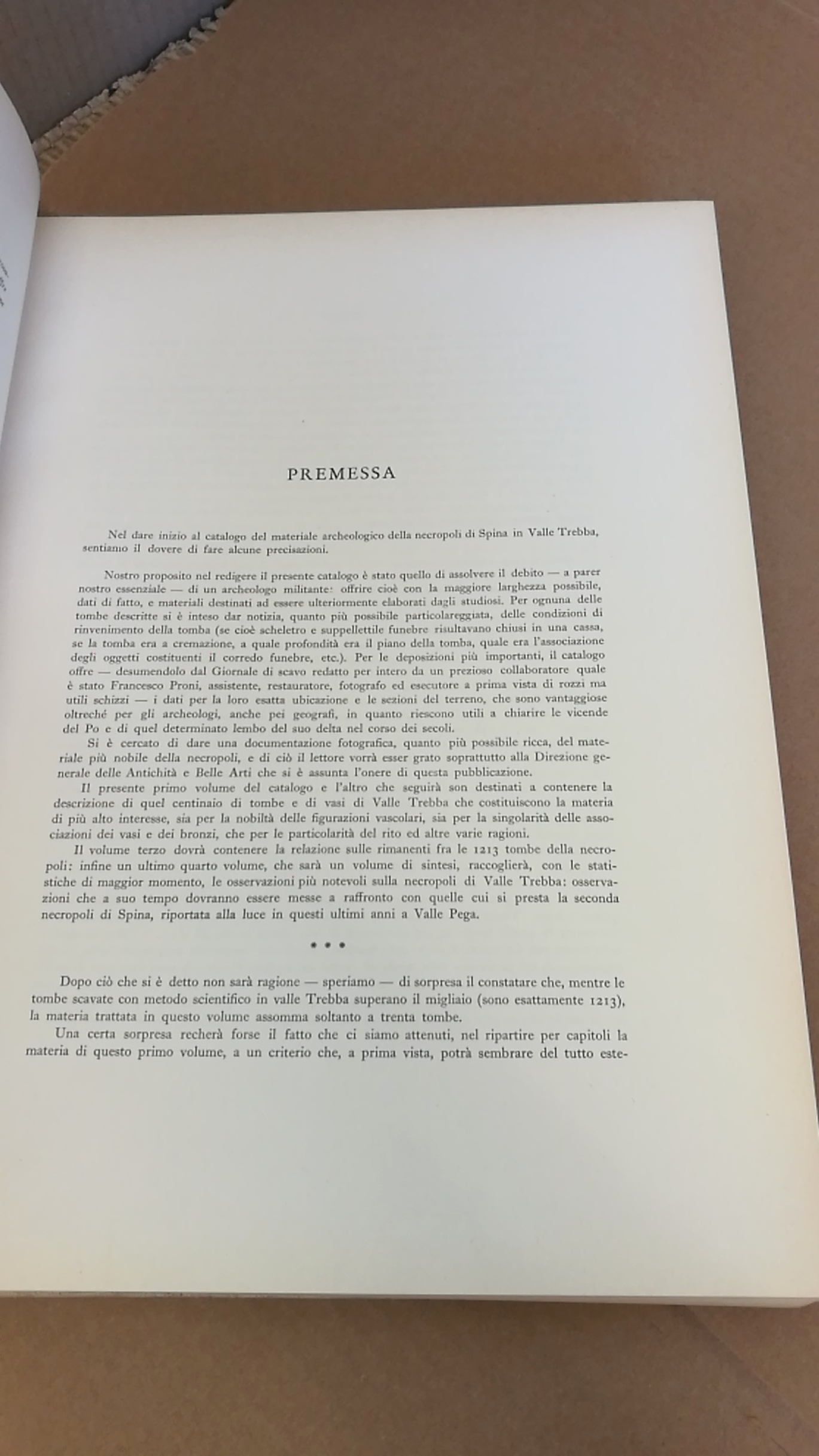 Aurigemma, Salvatore: La Necropoli di Spina in Valle Trebba. Parte Prima + Seconda (=2 Teile)