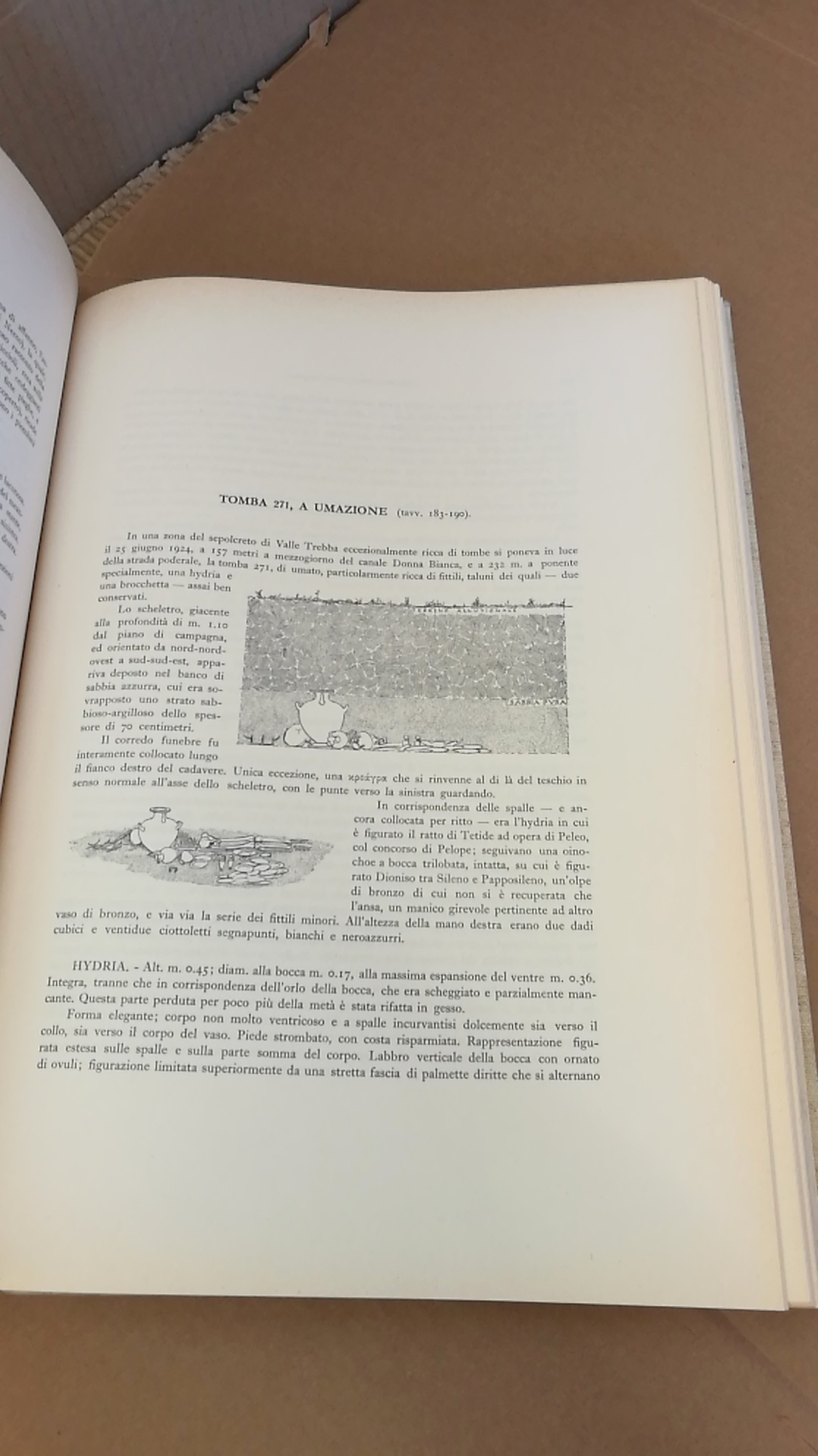 Aurigemma, Salvatore: La Necropoli di Spina in Valle Trebba. Parte Prima + Seconda (=2 Teile)