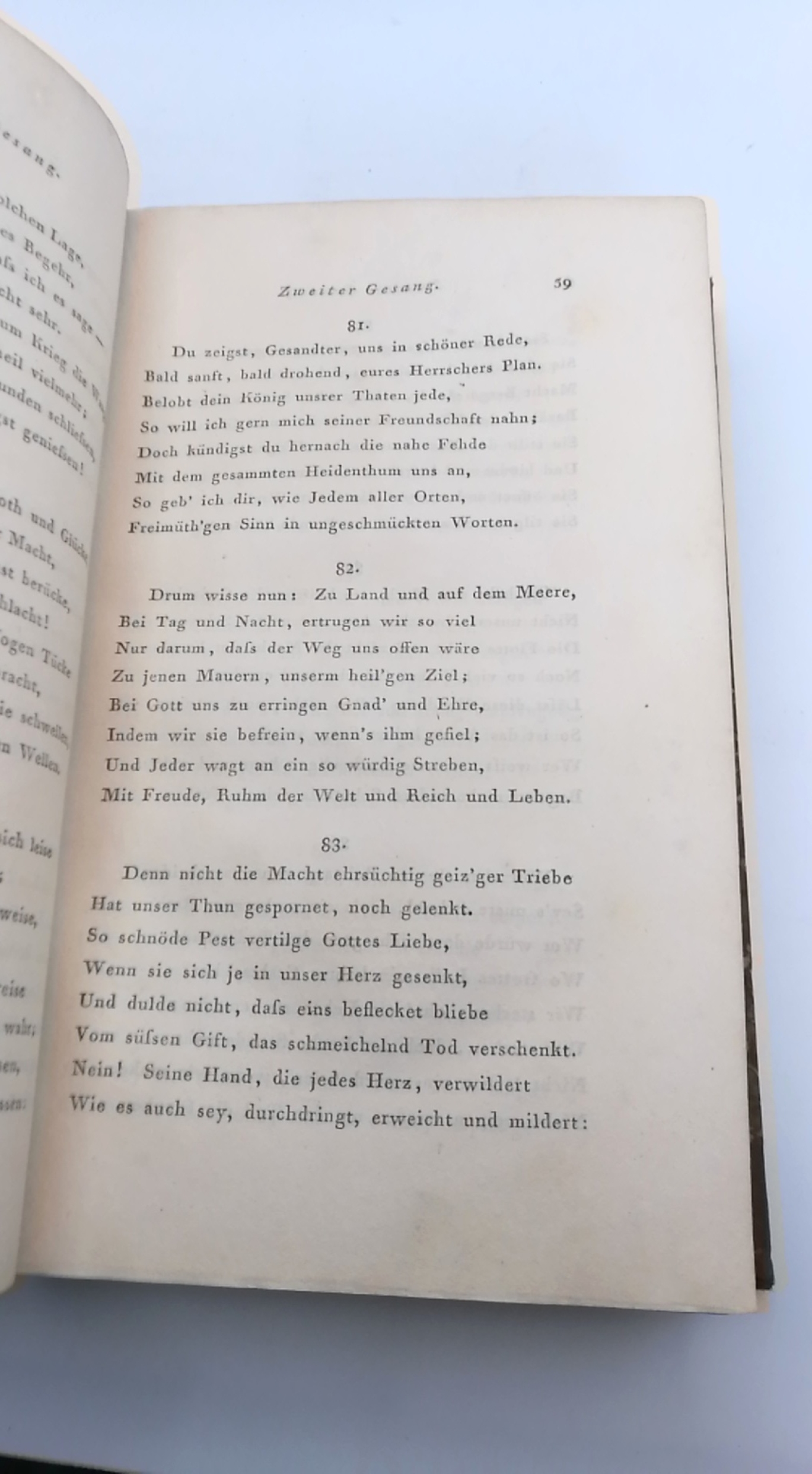 Gries, J. D.: Torquato Tasso's befreites Jerusalem. Erster [1.] und Zweiter [2.] Theil übersetzt von J. D. Gries