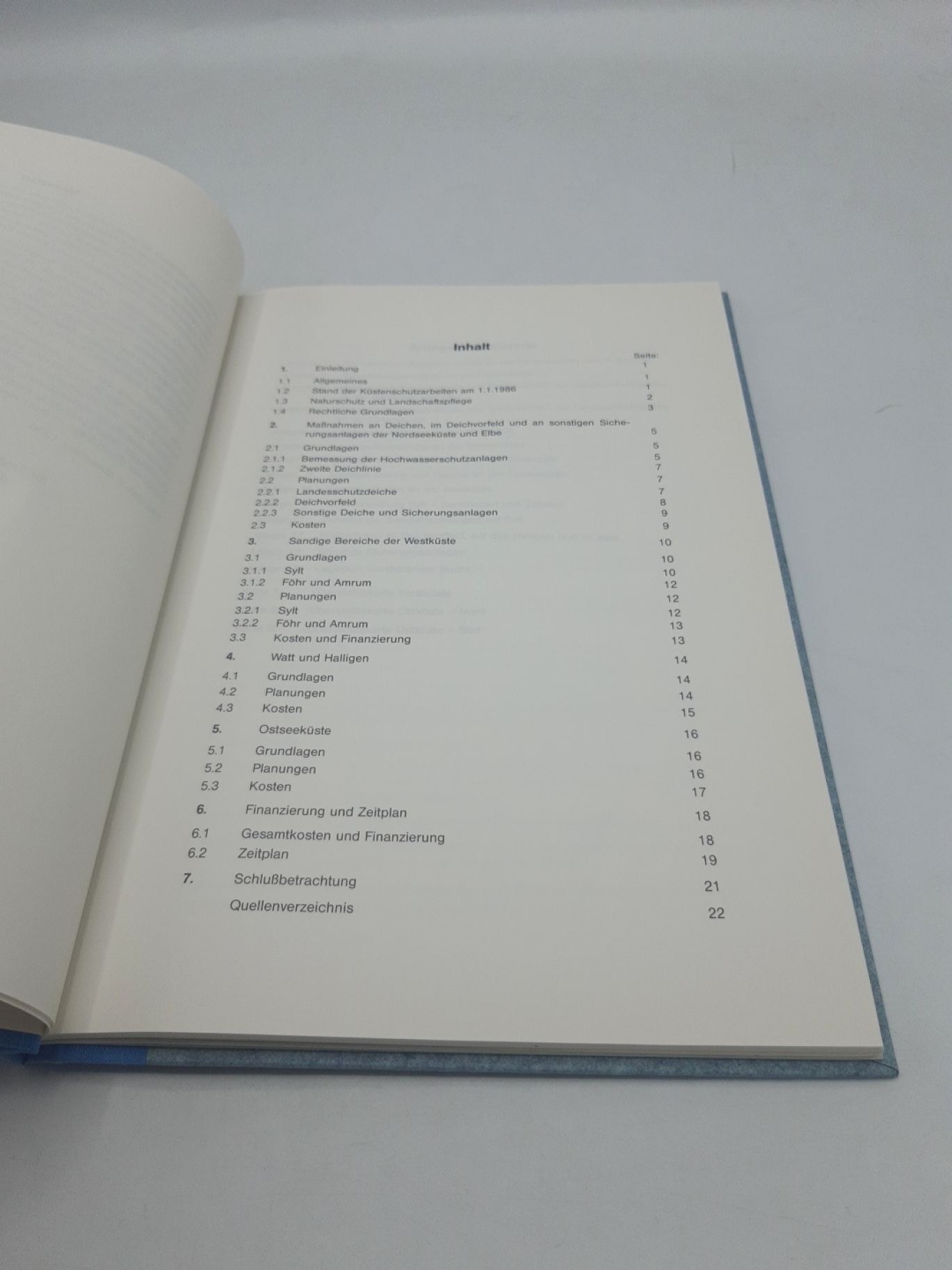 Minister für Ernährung, : Generalplan, Deichverstärkung, Deichverkürzung und Küstenschutz in Schleswig-Holstein. -Fortschreibung 1986- Minister für Ernährung, Landwirtschaft u. Forsten Schleswig-Holstein(Hrsg.)