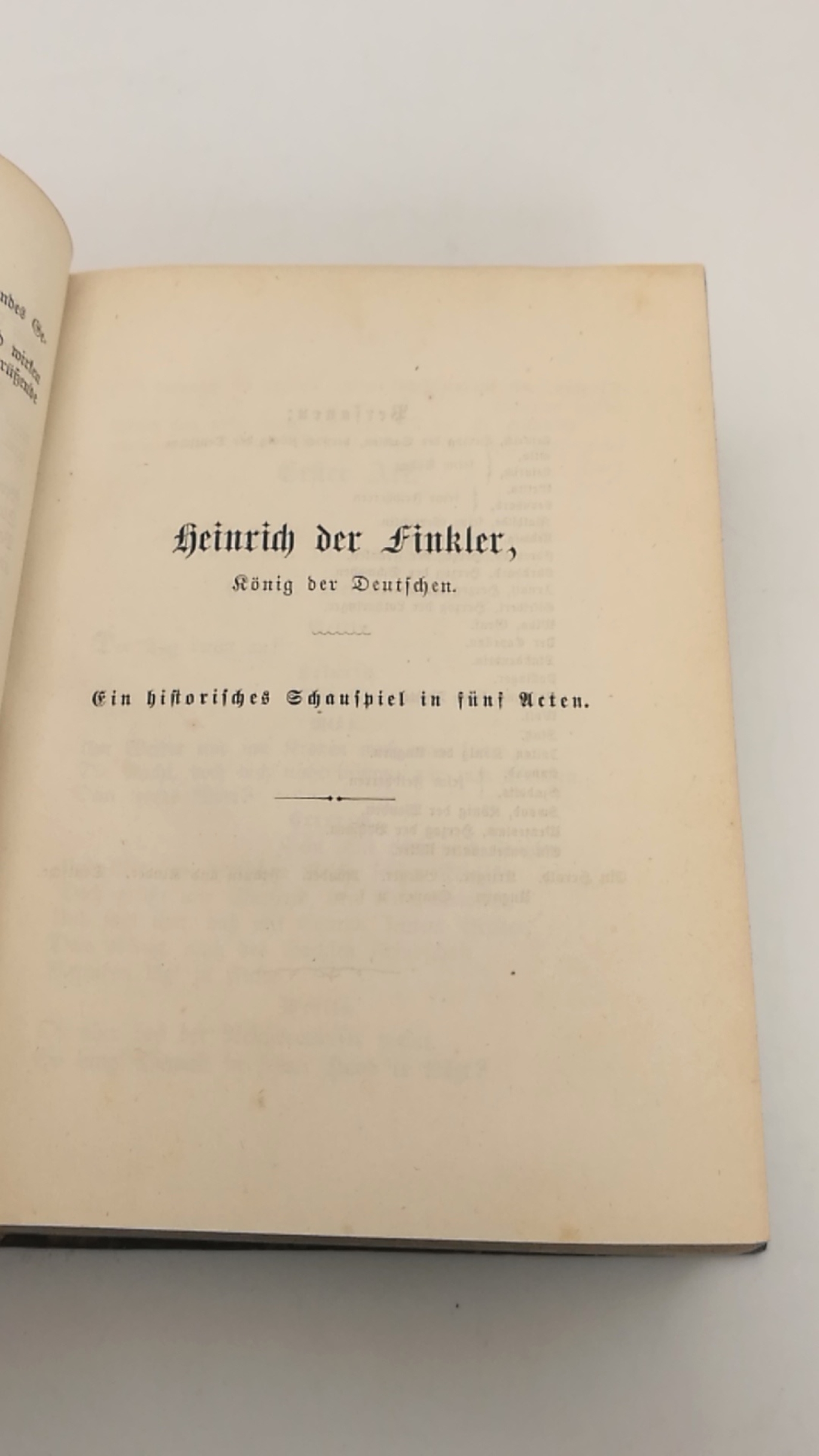 Mosen, Julius: Sämmtliche Werke. Dritter und Vierter (3.+4.) Band (=2 Bände in einem 1 Buch) 