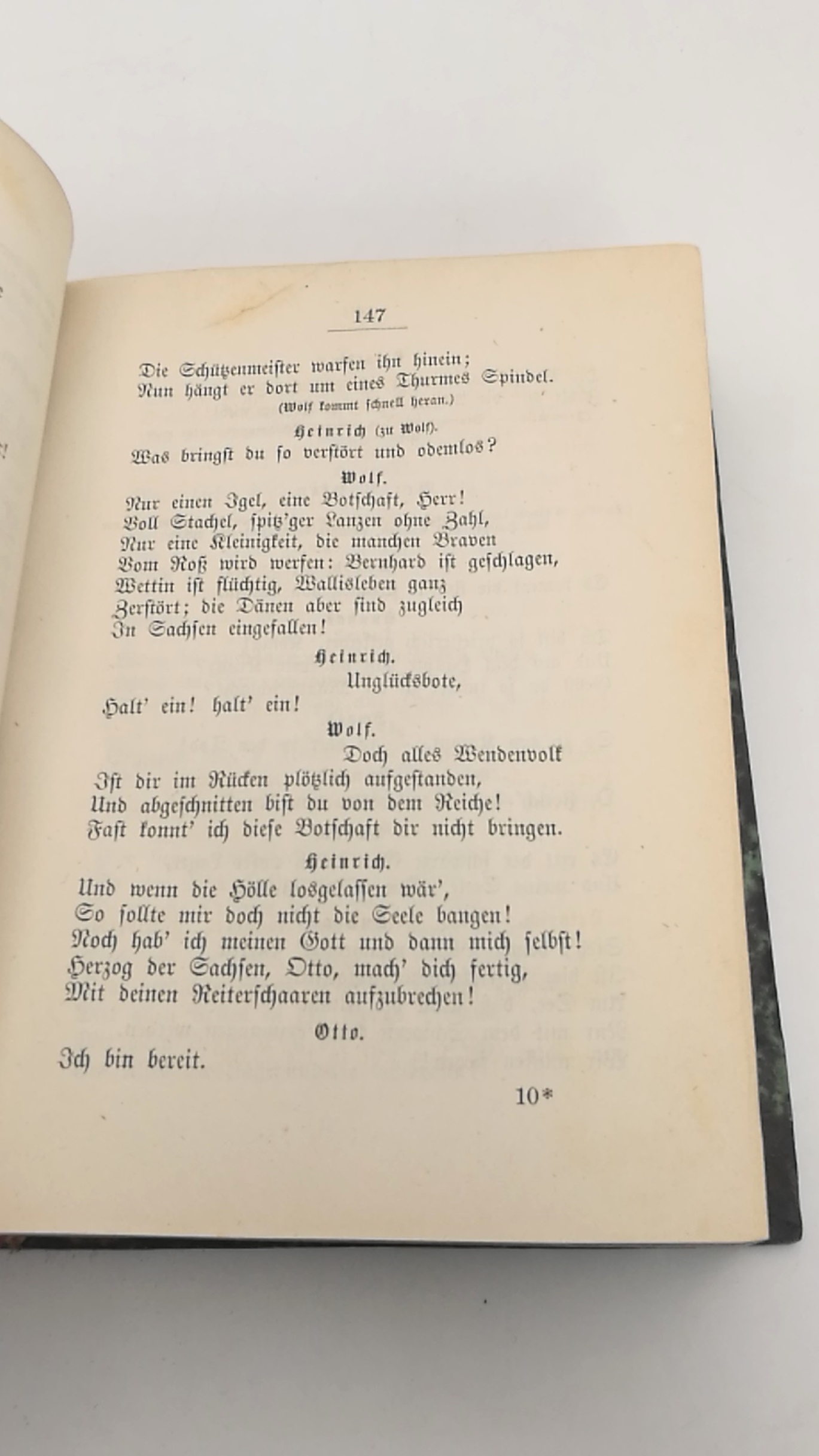 Mosen, Julius: Sämmtliche Werke. Dritter und Vierter (3.+4.) Band (=2 Bände in einem 1 Buch) 