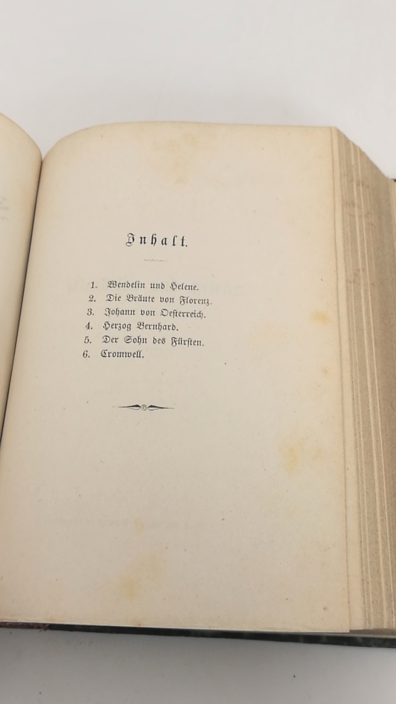 Mosen, Julius: Sämmtliche Werke. Dritter und Vierter (3.+4.) Band (=2 Bände in einem 1 Buch) 