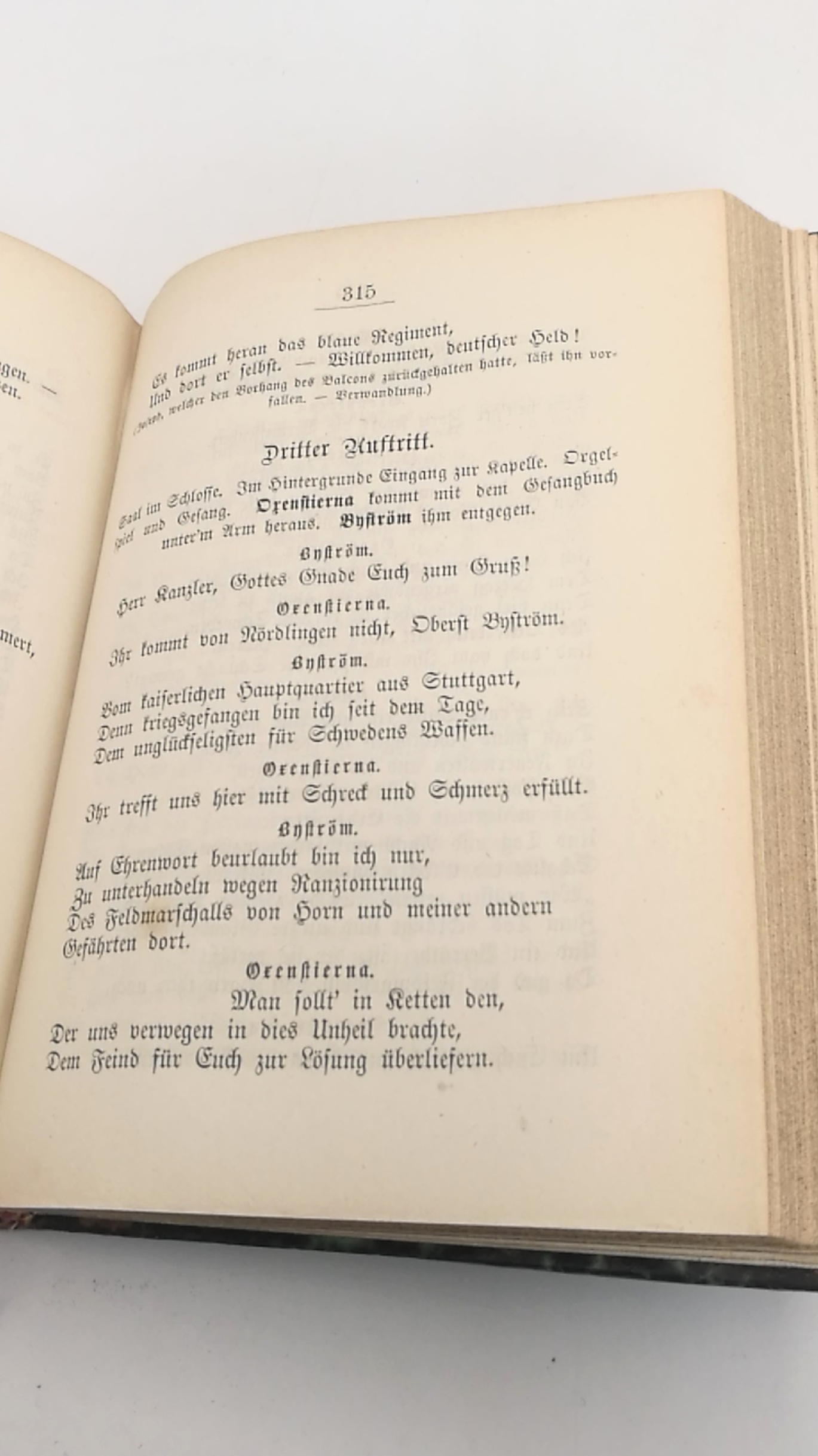 Mosen, Julius: Sämmtliche Werke. Dritter und Vierter (3.+4.) Band (=2 Bände in einem 1 Buch) 