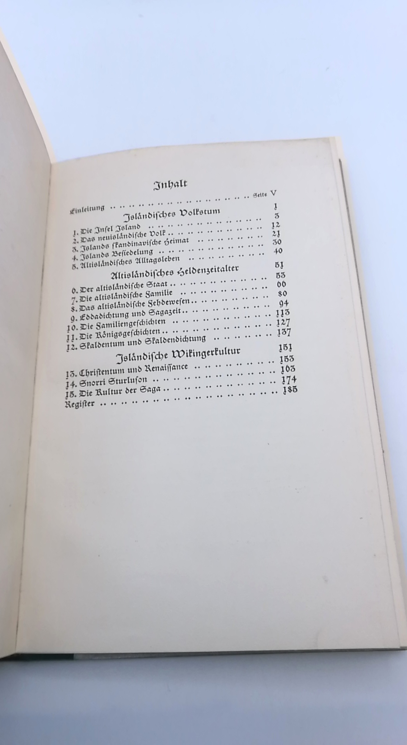 Niedner, Felix: Islands Kultur zur Wikingerzeit. Thule. Altnordische Dichtun und Prosa