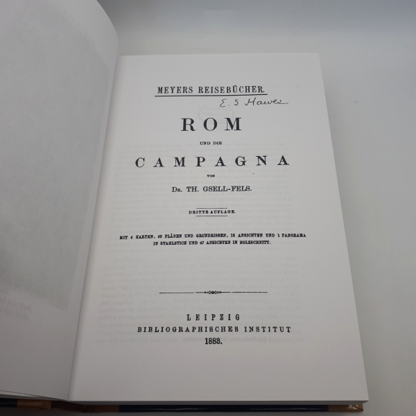 Gsell-Fels, Theodor: Rom Und Die Campagna