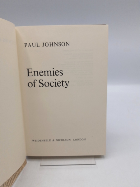 Johnson, Paul: Enemies of Society