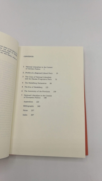 White, Dan S.: The Splintered Party National Liberalism in Hessen and the Reich 1867-1918