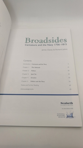 Davey, James: Broadsides: Caricatures and the Navy 1756-1815