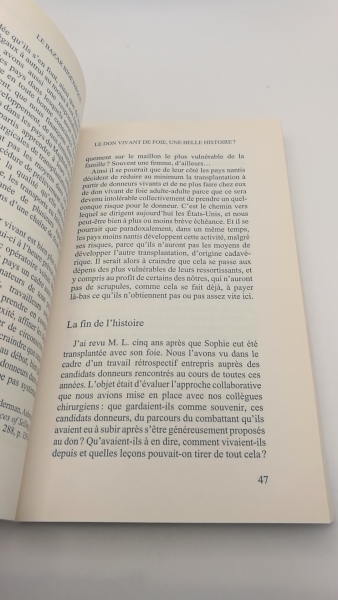 Fournier, Véronique: Le bazar bioéthique Quand les histoires de vie bouleversent la morale publique