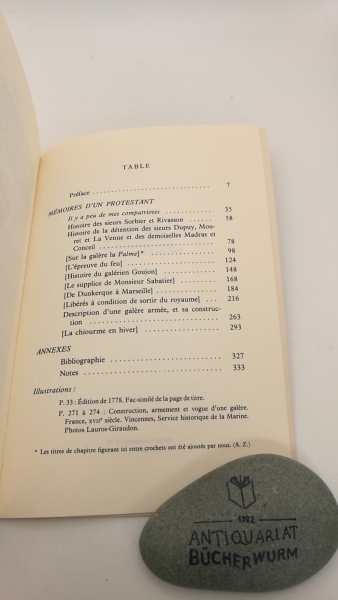 Martelhe, Jean: Memoires d'un galérien du roi-soleil