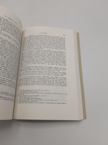 Petitfrere, Claude: Les Vendeens d Anjou 1793 Analyse des structures militaires, sociales et mentales