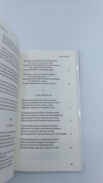 Baudelaire, Charles: Les Fleurs Du Mal (Texte de 1861) Ley grandes oeuvres de la littérature francaise