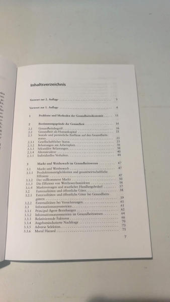 Hajen, Leonhard (Verfasser)Paetow, Holger (Verfasser)Schumacher, Harald (Verfasser): Gesundheitsökonomie Strukturen - Methoden - Praxisbeispiele / Leonhard Hajen; Holger Paetow; Harald Schumacher