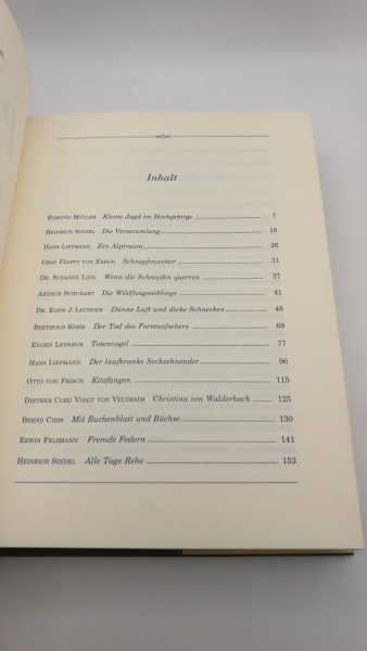 Seilmeier, Gerhard (Herausgeber): Auf Pirsch Jagderzählungen