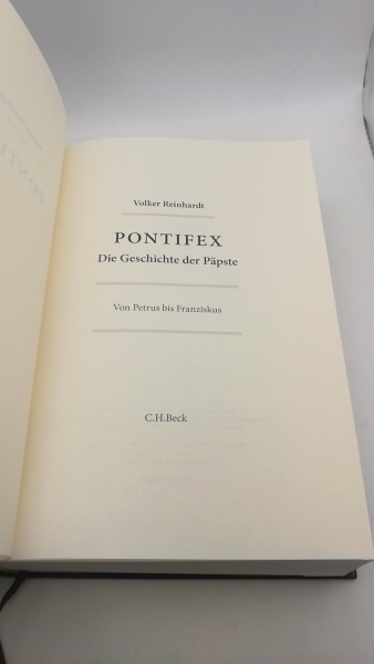 Reinhardt, Volker: Pontifex Die Geschichte der Päpste : von Petrus bis Franziskus