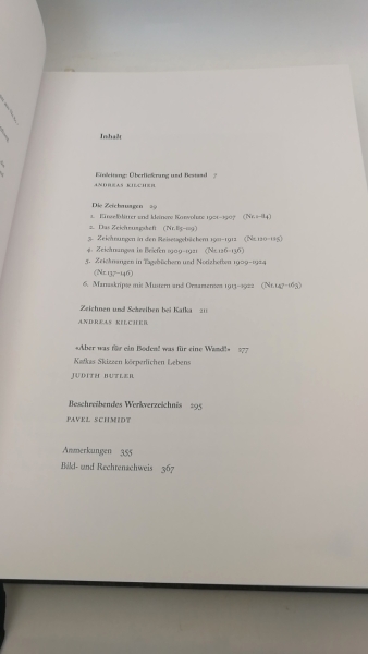 Kilcher, Andreas B. (Herausgeber): Franz Kafka: Die Zeichnungen 