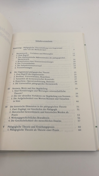 Hüllen, Jürgen: Pädagogische Theorie - pädagogische Hermeneutik / von Jürgen Hüllen 